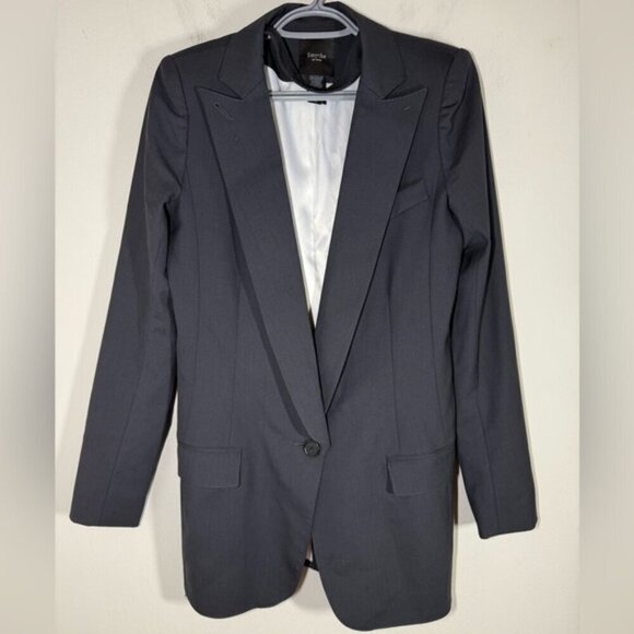 Smythe Les Vestes Wool Made in Canada Blazer size 4 - Picture 2 of 6